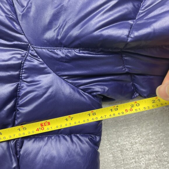 Columbia Down Puffer Quilted Jacket Winter Hooded Omni-Heat Purple Women's XS - Picture 10 of 16